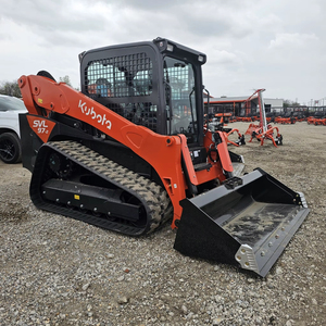 Chargeuse compacte sur chenilles Kubota SVL97-2, faible nombre d'heures, moteur diesel 96 CV, hydraulique à haut débit - Product Image 4