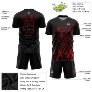 Uniforme de fútbol Deportivo hecho en Pakistán al por mayor en alta calidad 2024 - Product Image 3
