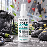 Spray neutralisant d'odeurs personnalisé pour équipement sportif : désodorisant pour casques, bottes, gants, protections, sacs d'équipement, équipement athlétique – Fraîcheur quotidienne