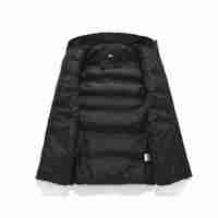 Veste matelassée réversible personnalisée grande taille légère pour l'automne, coupe-vent, résistante à l'eau, écologique, en softshell respirant