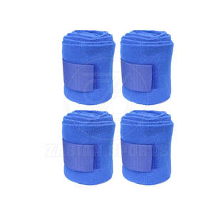 Envolturas de vendaje de polo de caballo duraderas para uso estable Envolturas de caballo de lana transpirable para protección de piernas - Product Image 1