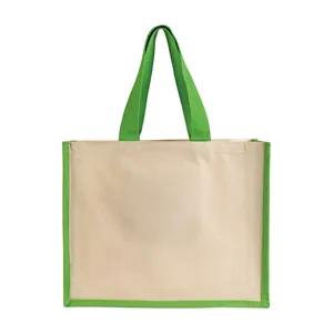 Borse Shopper Personalizzate in Juta e Tela Promozionali con Soffietto - Product Image 3