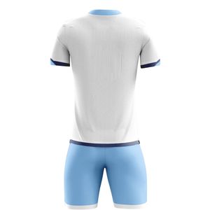 Uniformes de Fútbol Unisex para Adultos, Transpirables, de Secado Rápido, Sublimación Personalizada, Ecológicos, 100% Poliéster, Kits de Fútbol de Manga Corta para Equipo - Product Image 3