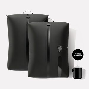 Organizador de Ropa Plegable y Funcional, Compresible al Vacío, Kit de Viaje con Cierre de Cremallera, Material Plástico y Tela, para Dormitorio y Cocina - Product Image 1
