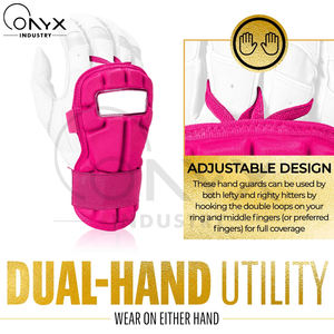 อุปกรณ์ป้องกันมือสำหรับตีเบสบอล ONYX INDUSTRY น้ำหนักเบา ระบายอากาศได้ดี ป้องกันแรงกระแทกสูง สวมใส่สบาย ปรับแต่งได้ - Product Image 2