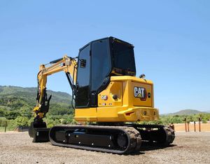 Nuevo Diseño con Buen Precio, Excavadora de Cadenas Caterpillar 305 CR Amarilla, Equipo de Construcción de Uso Pesado - Product Image 1