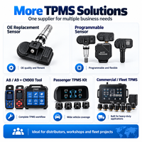Capteur TPMS automatique 315 MHz 13598771 13598772 Capteur de pression des pneus multi-protocoles pour véhicules GM