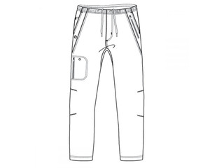 Conjunto de uniformes médicos de enfermería para mujer profesional, uniformes de enfermería elásticos personalizados de manga corta personalizados - Product Image 5