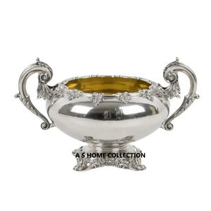 European Style Silver Aluminum Metal Serving <b>Bowl</b> for Tableware Most Selling Antler Stands 3 in 1 <b>Soup</b> <b>Bowl</b> - Product Image 3
