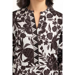 เสื้อเชิ้ตพิมพ์ลายดอกไม้คลาสสิก พิมพ์ลายโดบี้ รุ่น IPS-44679 ดีไซน์ลายดอกไม้สุดทันสมัย - Product Image 2