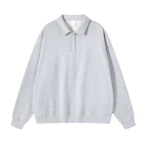 Sweatshirts pour hommes en gros, surdimensionnés, sweats à capuche et sweatshirts personnalisés, pulls décontractés, survêtements délavés à l'acide - Product Image 2