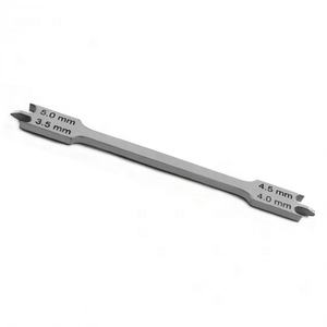 SUPPORT ORTHODONTIQUE DENTAIRE HAUTEUR DE POSITIONNEMENT M.B.T JAUGE 0.22 MM., Instruments dentaires allemands en acier inoxydable, par Zarnab Surgical - Product Image 1