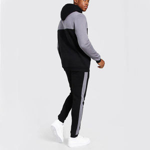 Chándales Deportivos para Hombre con Bloques de Color, Logotipo Personalizado, Diseño Nuevo, Ligeros, de Manga Larga - Product Image 2