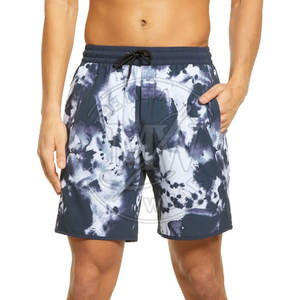 Pakistán hizo alta calidad cómodo 100% algodón pantalones cortos de hombre Casual patrón sólido contraste de Color precio barato - Product Image 1