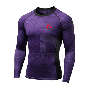 Último Diseño, Más Vendido, Trajes de Compresión de Otoño con Capa Base Sólida, Transpirables, de Secado Rápido, Alta Calidad, Ligeros, al por Mayor - Product Image 2