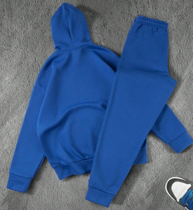 Conjunto Deportivo de 2 Piezas para Hombre, Hecho a Medida, 100% Algodón, Talla Grande, Corte Ajustado, Pantalones Deportivos y Sudadera con Capucha - Product Image 2