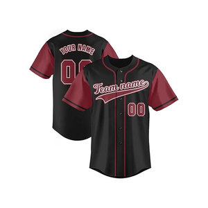 เสื้อเบสบอลแบบกำหนดเอง ปักชื่อ หมายเลข โลโก้ หรือพิมพ์ลาย สำหรับทีมชาย หญิง และเด็ก - Product Image 6