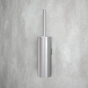 Artistic Metal <b>Toilet</b> <b>Brush</b> <b>Holder</b> For Stylish Bathroom Decor Enhancing Interior With Unique Metal Finish - Product Image 2
