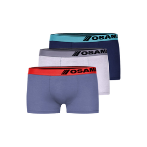 Vinh กางเกงขาสั้นบ็อกเซอร์ของผู้ชายเอวสูงปานกลางระบายอากาศได้ดีชุดชั้นในถักแบบ6แพ็คความหลากหลาย - Product Image 4