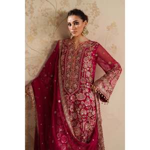 Elegant Embroidered Chiffon Mother of Bride <b>Dress</b> SF-4363 - Product Image 6