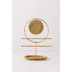 Support de bijoux décoratif de luxe en métal avec finition dorée pour le stockage d'affichage et les supports de bijoux de décoration de table - Product Image 5