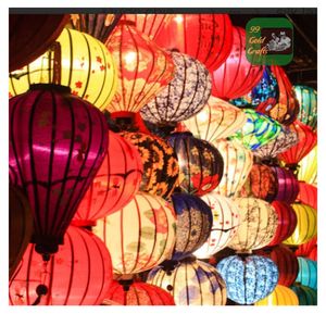 Lanternes en soie de Hoi An de qualité supérieure, fabriquées à la main au Vietnam, pour les mariages, les événements, les restaurants et la décoration de style asiatique - Product Image 4