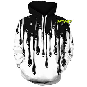 เสื้อฮิปฮอปผู้ชายสำหรับฤดูหนาว ผ้าฟลีซ แห้งเร็ว นุ่ม สบาย คอกลม สวมใส่สบาย พิมพ์ลายได้ตามสั่ง ขายส่งจำนวนมาก - Product Image 3