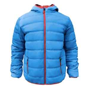 Vente en gros de blouson bombardier pour hommes en nylon personnalisé Manteaux épais d'hiver Capuche Tissu de toile respirant Vente à chaud Design à bulles - Product Image 2
