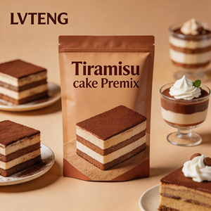 Premezcla Instantánea para Pastel de Tiramisú en Polvo, Sabor Cremoso a Café, Mezcla para Postre, Suministro de Fábrica OEM ODM - Product Image 3
