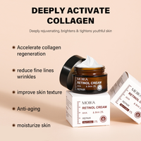 MOIKA Vente en Gros Crème Anti-Âge Crème Visage Anti-Rides Raffermissante Réparatrice Acide Hyaluronique Rétinol Origine Corée