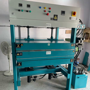 Presse à feuilles de plastique recyclé industrielle avec moteur et pompe, haute productivité, écologique, combinaison chaud/froid, 1M X 1M - Product Image 1