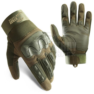 ถุงมือยุทธวิธีหนัง 2024 สีที่กําหนดเองและโลโก้ถุงมือยุทธวิธีหนังขายส่ง - Product Image 2