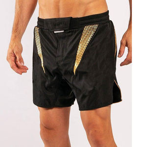 Fitness entraînement personnalisé hommes adultes jeunesse Sublimation boxe Jiu Jitsu BJJ combat MMA Shorts personnalisé blanc MMA Shorts - Product Image 2