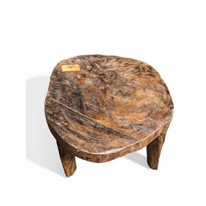 Naga Tribal Living Room Furniture Set Handmade Traditional <b>Rustic</b> Farmhouse Metal Frame <b>Table</b> with Square Pattern for Home Use - Product Image 2