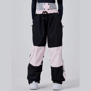 Pantalones de Snowboard Holgados para Mujer, Impermeables 10.000 mm, Transpirables, con Forro Polar y Cinturilla Aislante, Marca HUNT GEAR - Product Image 2