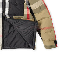 Chaqueta de Hombre para Invierno 2023, Venta al Por Mayor, Personalizada, Abrigada, Talla Grande, Estilo Urbano, Lona Impermeable, Ecológica, de Secado Rápido y Transpirable
