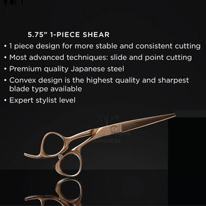 Vente en ligne personnalisée Ciseaux de coiffeur Ciseaux de coiffeur fabriqués au Pakistan Ciseaux de coiffeur Vente en gros - Product Image 2