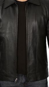 Chaqueta de Cuero Vacuno para Hombre, Nueva Moda, Resistente al Viento, Alta Calidad a Precio Razonable - Product Image 6