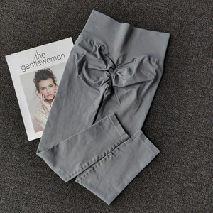 Qualité supérieure Polaire Taille Haute Pantalon Leggings Sport Yoga Ensemble Pour Femmes Yoga Gym Courir À Séchage Rapide Pantalon Scrunch Pantalon - Product Image 2