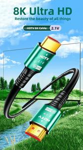 Câble HDMI 2.1 haute vitesse 3M 8K, 48 Gbps, 8K 60 Hz, 4K 120 Hz, prise en charge 3D - Product Image 5