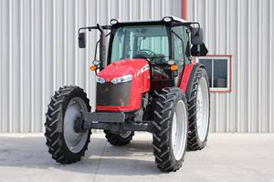 2021 Massey Ferguson 5710 4WD Tractor Equipo agrícola de alto rendimiento Horas bajas Bomba de engranajes de motor duradera confiable - Product Image 2