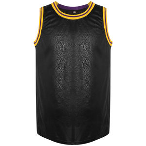 Camiseta de Baloncesto para Hombre al por Mayor, Impresión Digital Personalizada con Logotipos de Equipos, Secado Rápido, Absorbe la Humedad, Transpirable, de Poliéster Elástico - Product Image 1