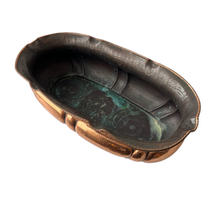 Jardinières d'extérieur en cuivre en gros, jardinières d'extérieur modernes martelées, jardinières d'extérieur décoratives hautes, pots de fleurs - Product Image 5