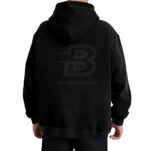Sudaderas con capucha de gran tamaño de color personalizado nueva llegada Material duradero sudaderas con capucha de gran tamaño de alta calidad - Product Image 2