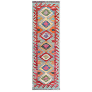 Tapis Kilim d'Afghanistan Maimana 201 x 63 cm Ensemble de tapis - Product Image 1