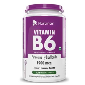 Cápsulas de vitamina B6 para adultos Apoya la función cerebral Salud de los nervios Producción de glóbulos rojos Segura para mujeres embarazadas - Product Image 3