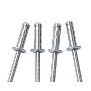 Remache ciego de acero al carbono con cabeza redonda estructural POP de 4.8mmx16 para paneles solares, tipo botón pulsador - Product Image 1