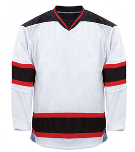 Maillot de hockey sur glace en maille de polyester pour joueurs professionnels sur mesure OEM pour hommes Vente en gros - Product Image 3