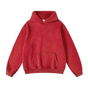 Sudadera con capucha extragrande de algodón 100% de alta calidad con estampado de logotipo personalizado, ropa de calle ajustada para hombre y mujer para invierno - Product Image 1