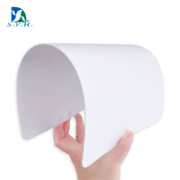 Pizarras Blancas Reutilizables, Lavables, Plegables, Flexibles, de Alta Calidad, Personalizadas, de 9x12 Pulgadas, Superficie Lisa, Grosor de 1 mm